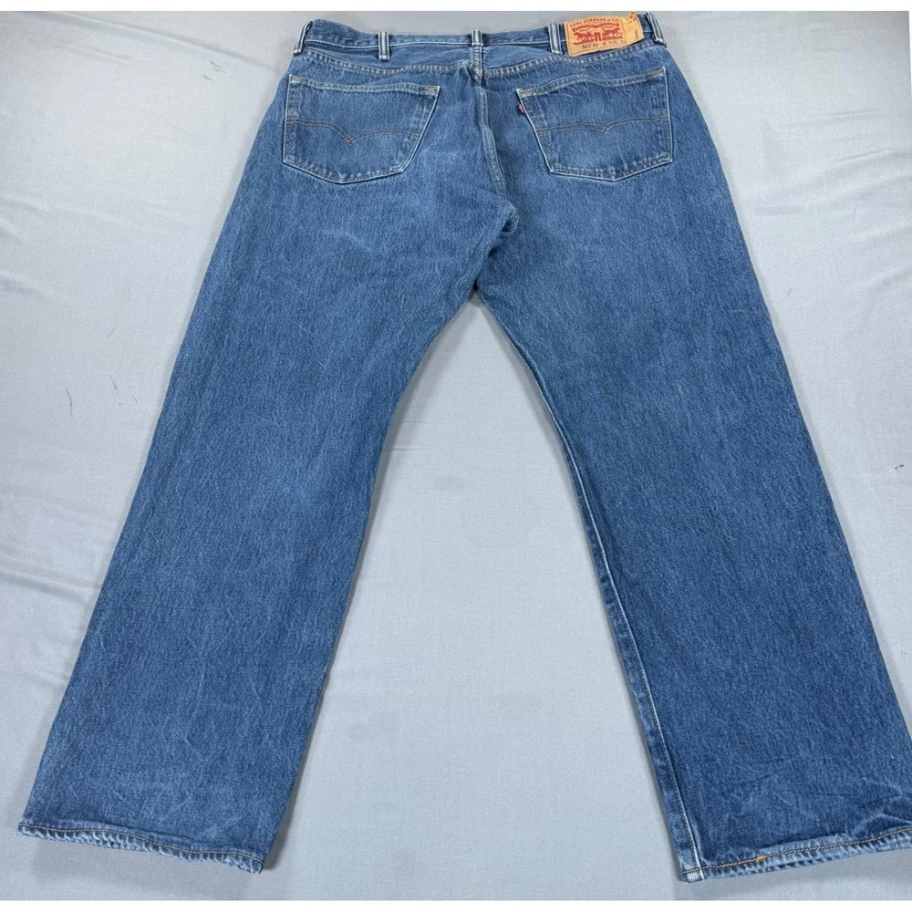 Levi's 501 XX Men's Jeans 40x32 Medium Wash Blue Denim Button Fly Made in Mexico
